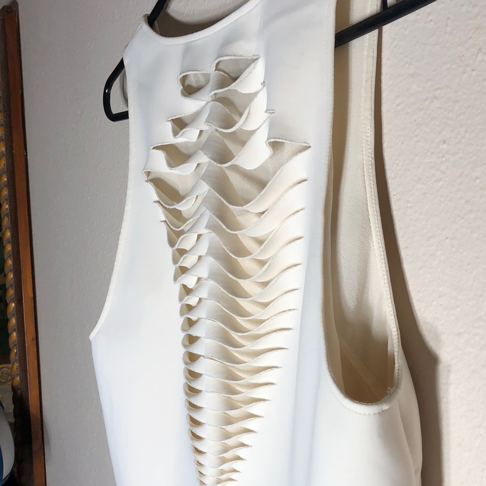 Vintage Dion Lee 3D Neo Tank- Cream, Size 6 (US) - Picture 5 of 11